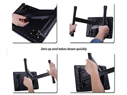 Keyboard X-style Adjustable Padded Bench With Foldable Double-X Shaped Stand