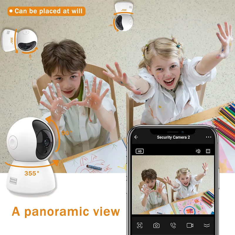 3MP Wireless Security Surveillance Camera WIFI