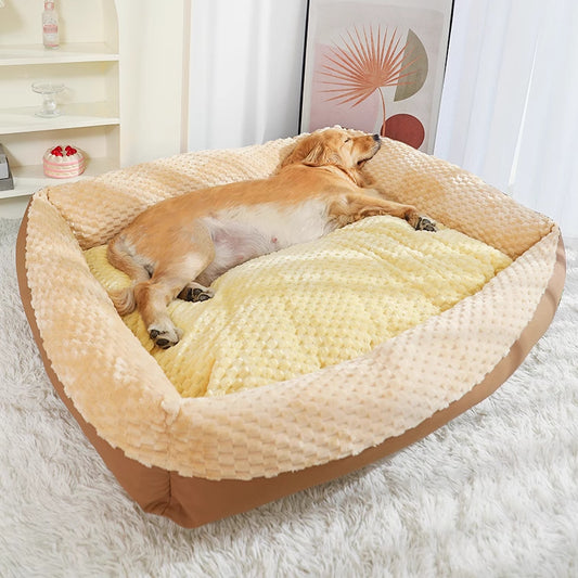 Dog Bed Super Large 1.2mx1m Dog Couch Thick & Warm