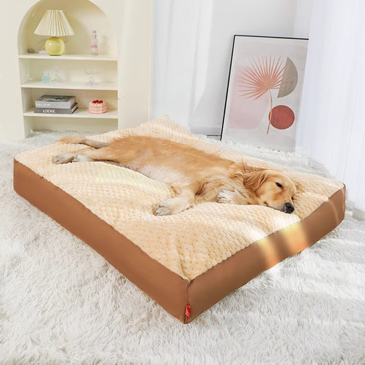 Dog Bed Pet Mattress Warm Thick Washable SIZE XL 100cm x 75cm x 11cm
