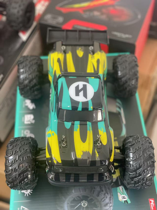 36km/H All Terrains 4WD Electric High Speed RC Truck Off-Road 1:16 Best Toy Gift GREEN