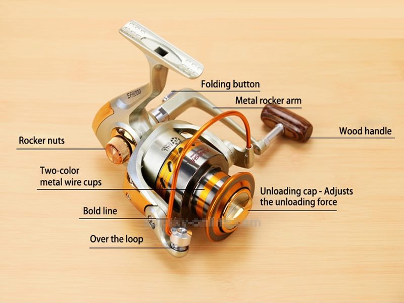 YUMOSHI EF7000 12 Ball Bearings Spinning Fishing Reel