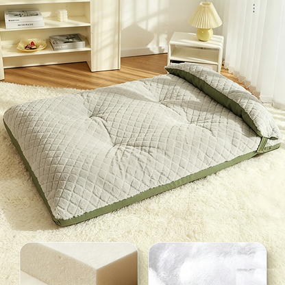 120cm Sponge Firm Dog Bed Pet Mattress Warm Thick Washable XL