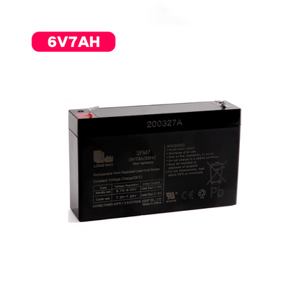 Aroma  6V 7.0AH Rechargeable Battery