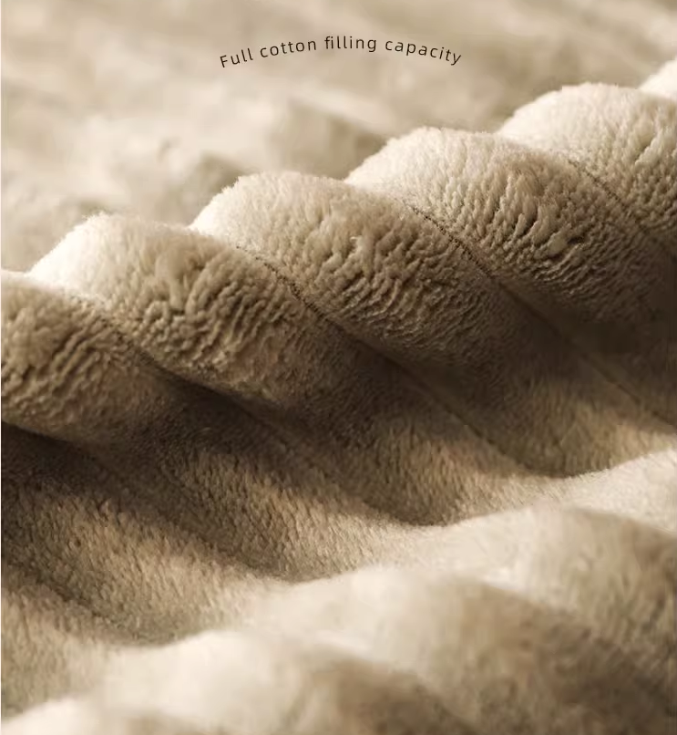 SIZE XL (109*72) Soft Fleece Fabric Pet Bed