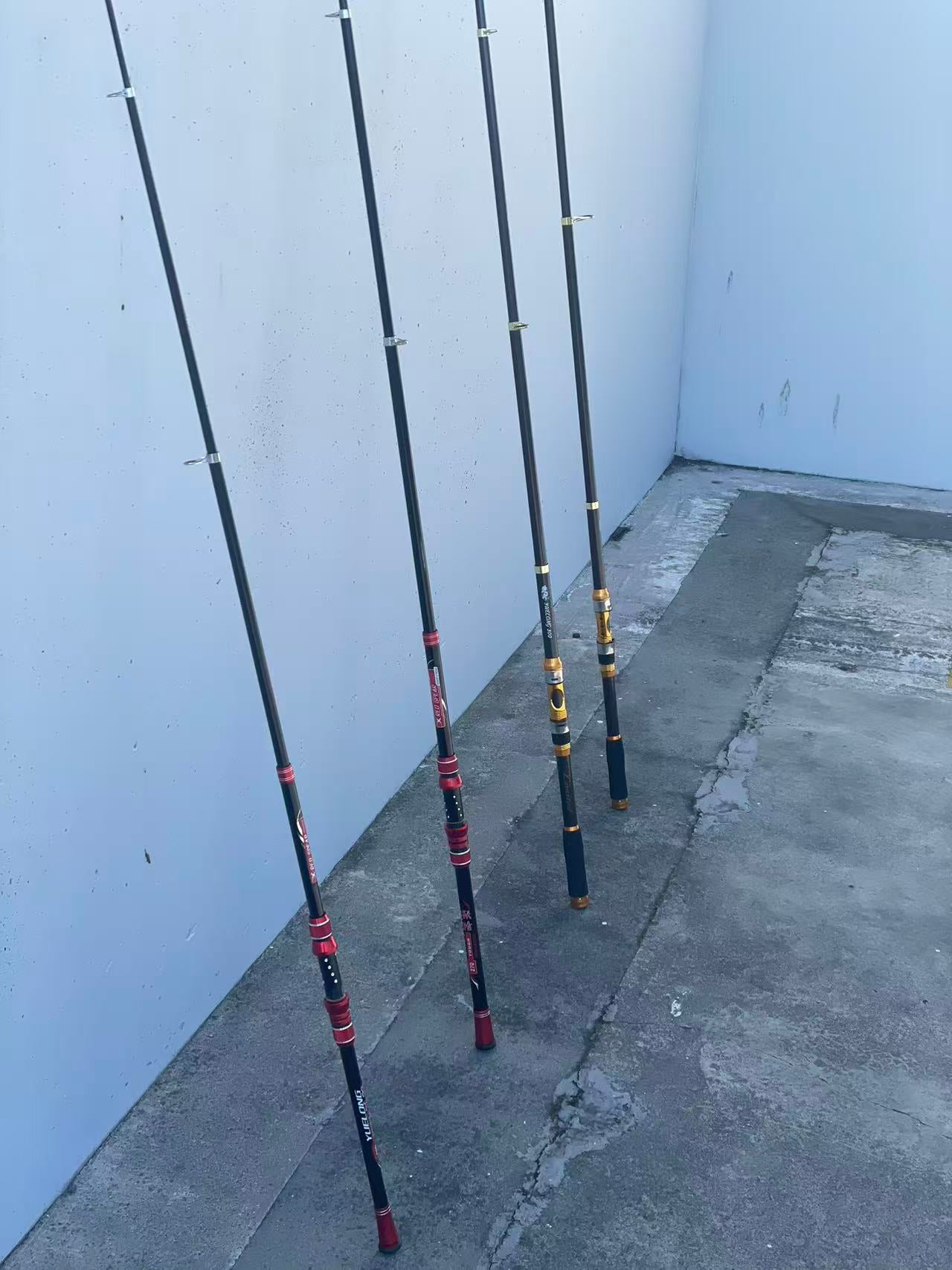3.6M Telescopic Fishing Rod, Fiber Portable Collapsible Fishing Pole 97% Carbon