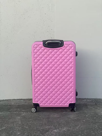 360 Spanner 4 Wheels ABS Hardcase Travel Suitcase Luggage PINK