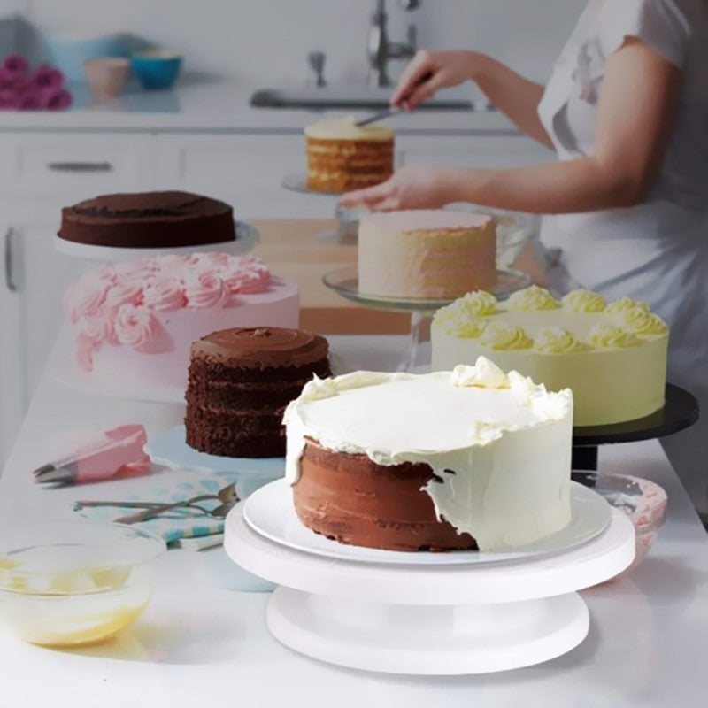 360° Rotatable Cake Decorating / Display Turntable