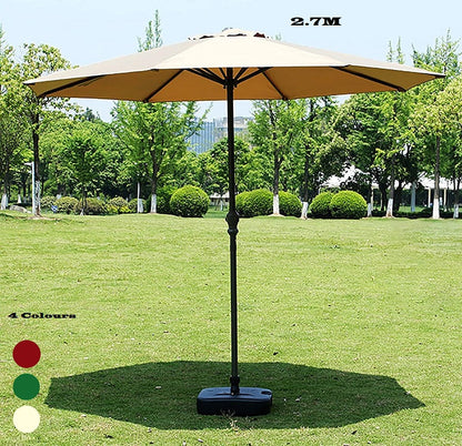 Patio Umbrella 2.7m  Patio Garden Sun-Resistant Balcony