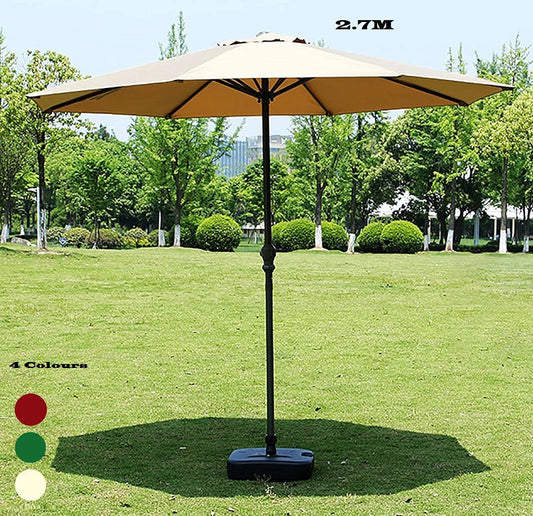 Patio Umbrella 2.7m  Patio Garden Sun-Resistant Balcony