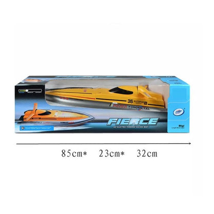 80CM High-Speed RC Racing Boat |18KM/H Waterproof Design |80m Range|Kids/Adults