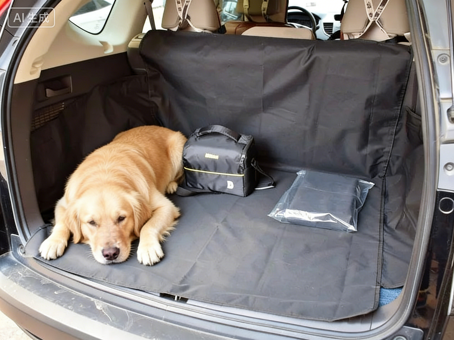 Waterproof Pet Dog Car SUV Van Back Trunk Cargo liner Cover Mat Pad