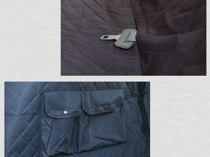 Heavy-Duty Waterproof Pet Car Seat Cover | Non-Slip Hammock Protector for Dogs/Cats | SUV, Ute, Truck
