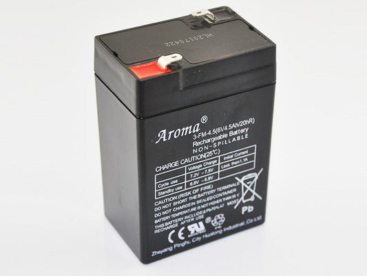 Aroma 6V 4.5AH Rechargeable Battery