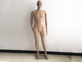 185CM Realistic Male Mannequin Metal Stand Base Makeup Detachable Body Parts